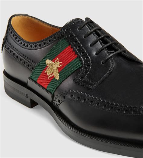 black gucci shoe laces|Gucci men's formal shoes.